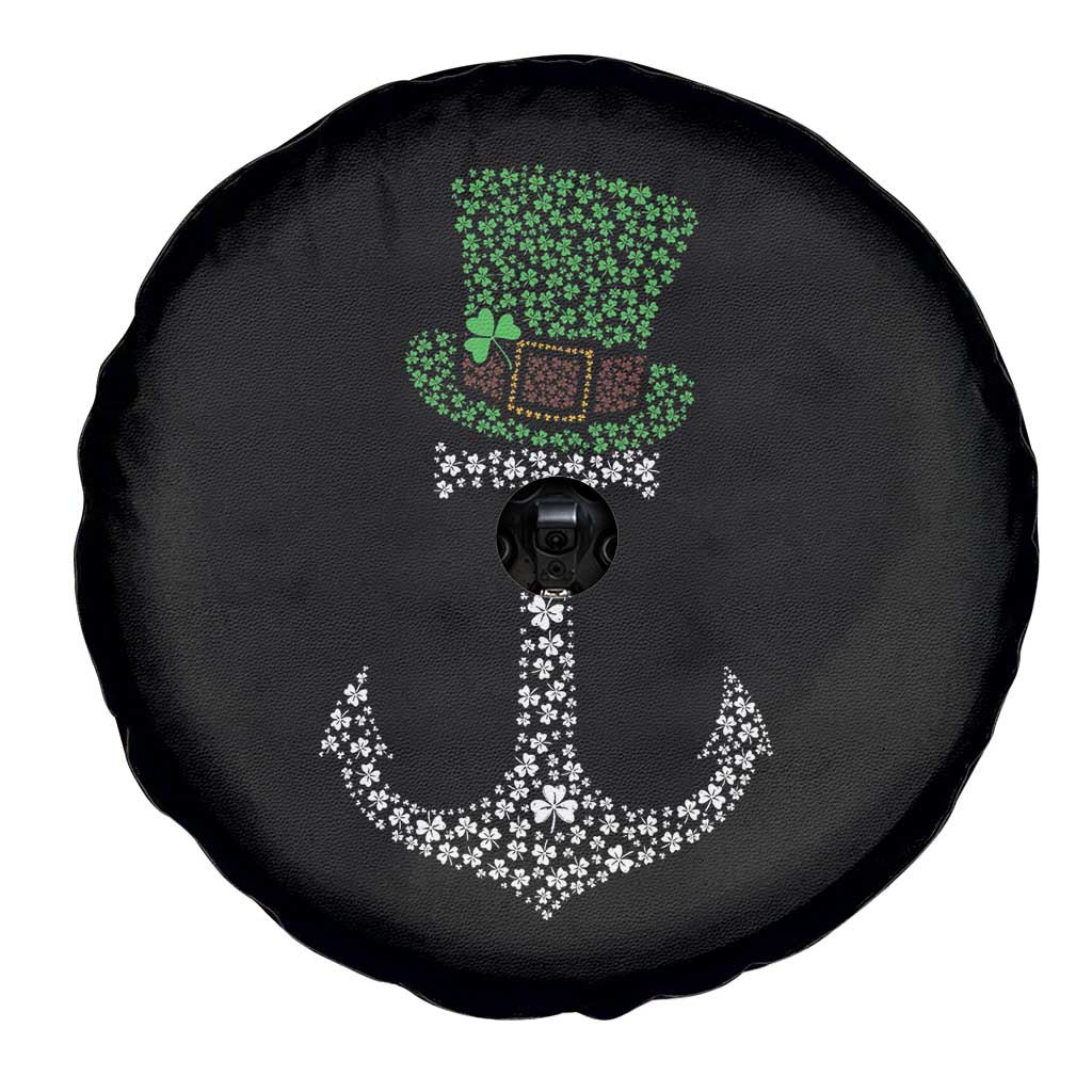 Lucky Shamrock Anchor Spare Tire Cover Leprechaun Cruise Squad St. Patrick's Day TS02 Print Your Wear