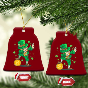 Cute Dabbing Leprechaun Ceramic Ornament Funny St Patricks Day TS02 Print Your Wear