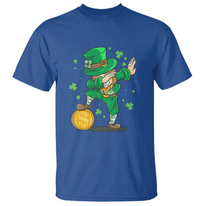 Cute Dabbing Leprechaun T Shirt Funny St Patricks Day TS02 Royal Blue Print Your Wear