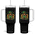 Cute Dachshund Leprechaun Tumbler With Handle Shamrock St. Patrick's Day Dog Lover TS02 One Size: 40 oz Black Print Your Wear