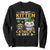 Cute Cat Leperchaun Sweatshirt Im Not Kitten Around Catrick's Day St Patricks TS02 Black Print Your Wear