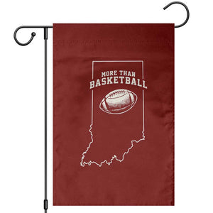 Indiana Football Era More Than Basketball Garden Flag Hoosier State Fan Sports Pride TS02 Red Print Your Wear