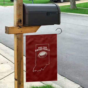 Indiana Football Era More Than Basketball Garden Flag Hoosier State Fan Sports Pride TS02 Print Your Wear