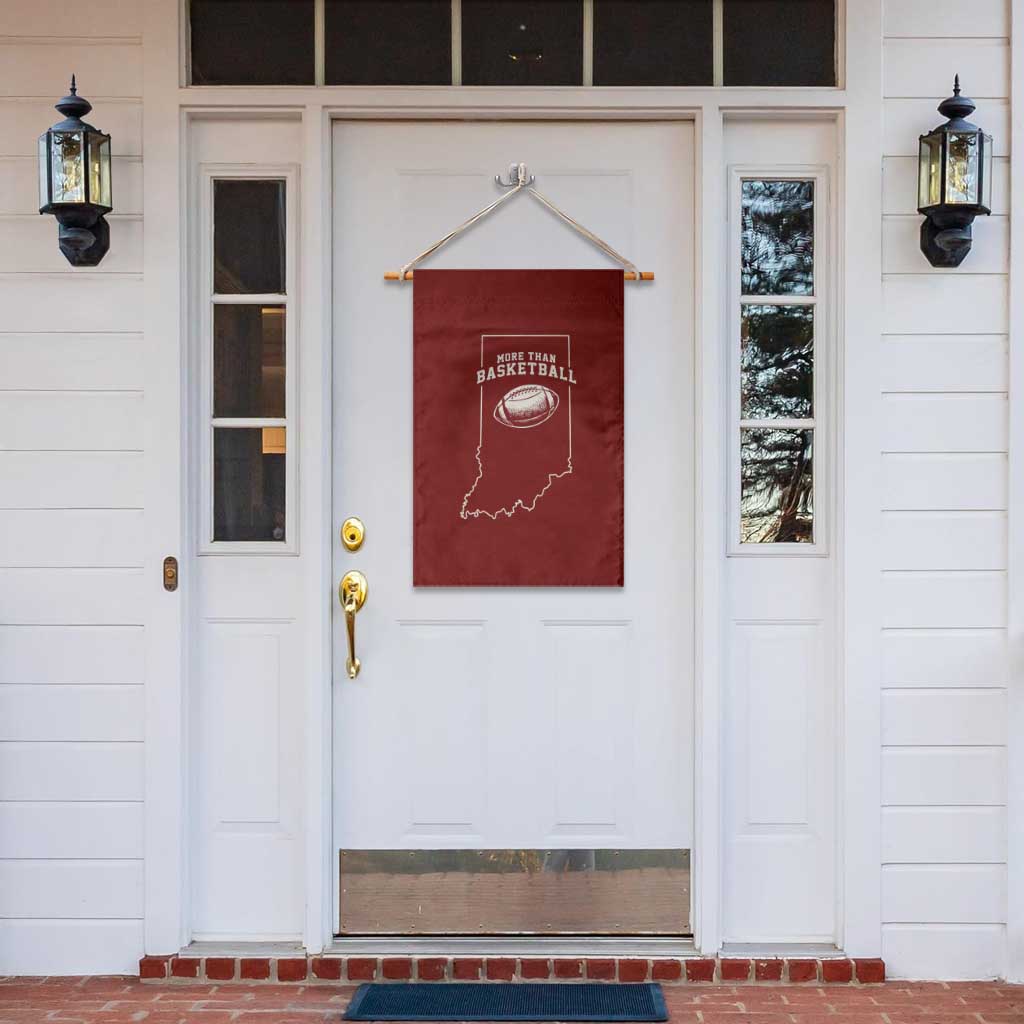 Indiana Football Era More Than Basketball Garden Flag Hoosier State Fan Sports Pride TS02 Print Your Wear