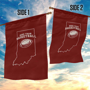 Indiana Football Era More Than Basketball Garden Flag Hoosier State Fan Sports Pride TS02 Print Your Wear