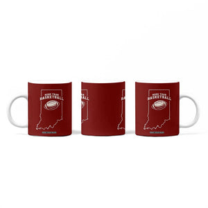 Indiana Football Era More Than Basketball Coffee Mug Hoosier State Fan Sports Pride TS02 Print Your Wear