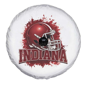 Indiana Game Day Energy Spare Tire Cover Football Helmet Splash Hoosier State Sports Pride TS02 Print Your Wear