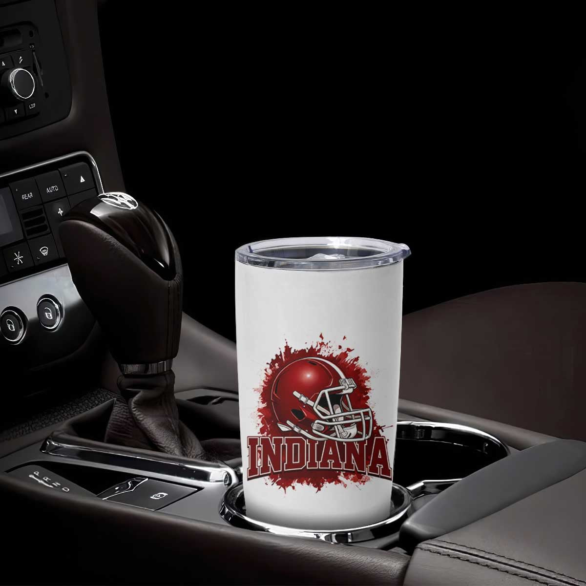 Indiana Game Day Energy Tumbler Cup Football Helmet Splash Hoosier State Sports Pride TS02 Print Your Wear