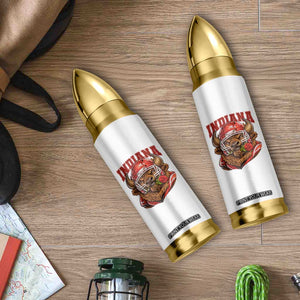 Indiana Football Spirit Bison with Rose Graphic Bullet Tumbler Hoosier State Sports Pride TS02 Print Your Wear