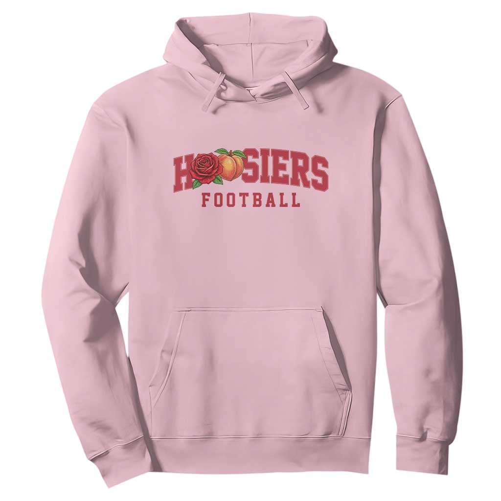 Hoosier State Pride Indiana Rose and Peach Hoodie Game Day Sports Pride TS02 Light Pink Print Your Wear