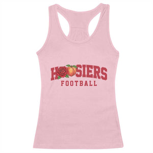 Hoosier State Pride Indiana Rose and Peach Racerback Tank Top Game Day Sports Pride TS02 Light Pink Print Your Wear