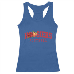 Hoosier State Pride Indiana Rose and Peach Racerback Tank Top Game Day Sports Pride TS02 Royal Blue Print Your Wear