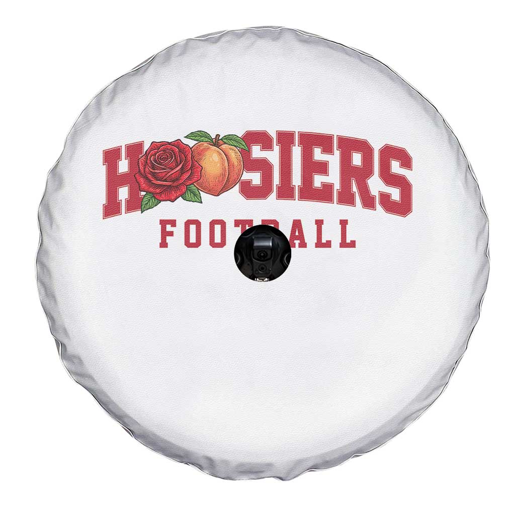 Hoosier State Pride Indiana Rose and Peach Spare Tire Cover Game Day Sports Pride TS02 Print Your Wear