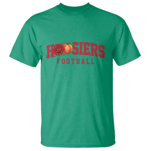 Hoosier State Pride Indiana Rose and Peach T Shirt Game Day Sports Pride TS02 Irish Green Print Your Wear