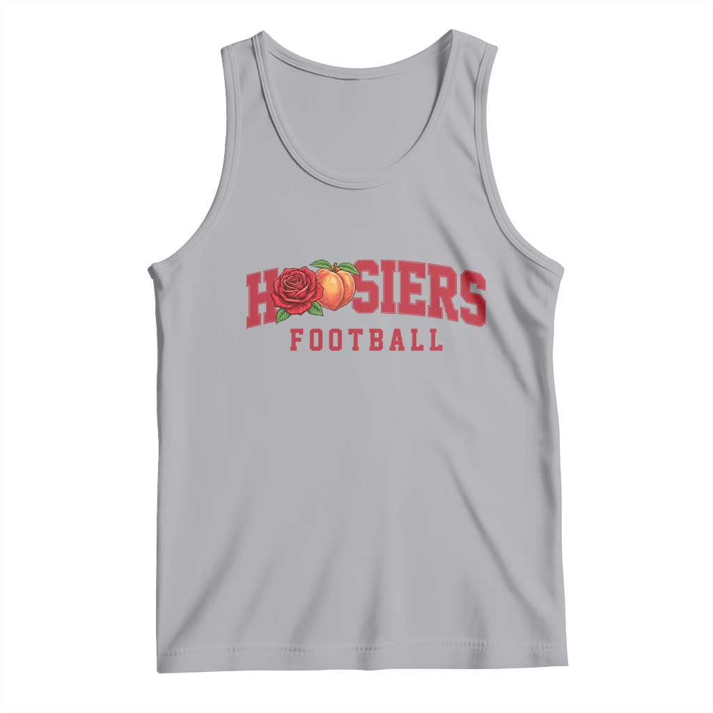 Hoosier State Pride Indiana Rose and Peach Tank Top Game Day Sports Pride TS02 Athletic Heather Print Your Wear