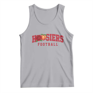 Hoosier State Pride Indiana Rose and Peach Tank Top Game Day Sports Pride TS02 Athletic Heather Print Your Wear