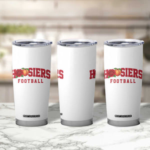 Hoosier State Pride Indiana Rose and Peach Tumbler Cup Game Day Sports Pride TS02 Print Your Wear