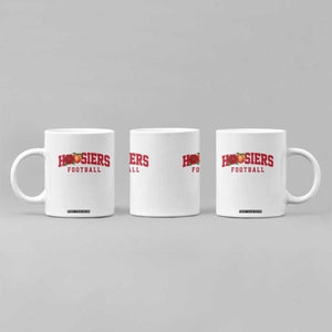 Hoosier State Pride Indiana Rose and Peach Coffee Mug Game Day Sports Pride TS02 Print Your Wear