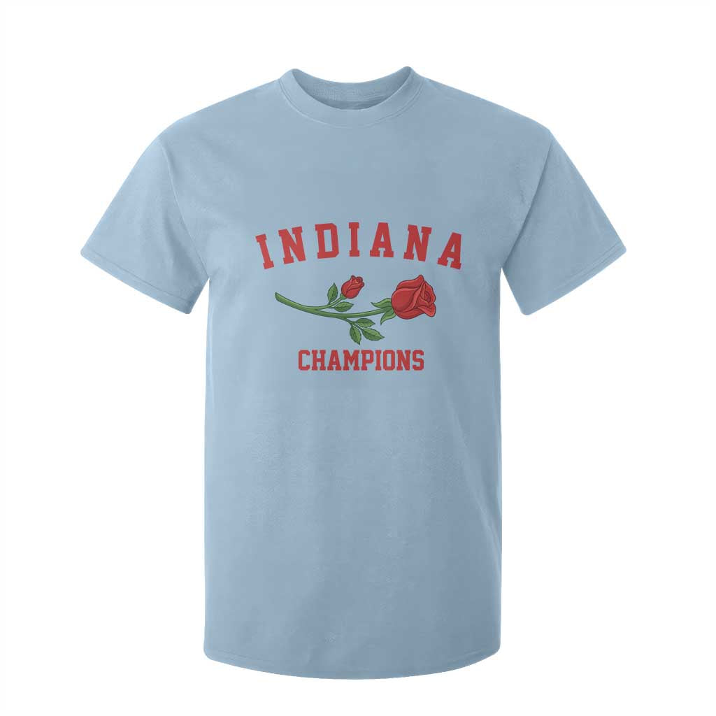 Indiana Champions Rose Hoosier State Graphic T Shirt For Kid Game Day Sports Pride TS02 Light Blue Print Your Wear