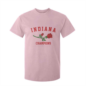 Indiana Champions Rose Hoosier State Graphic T Shirt For Kid Game Day Sports Pride TS02 Light Pink Print Your Wear