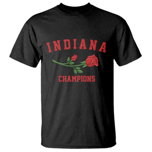 Indiana Champions Rose Hoosier State Graphic T Shirt Game Day Sports Pride TS02 Black Print Your Wear
