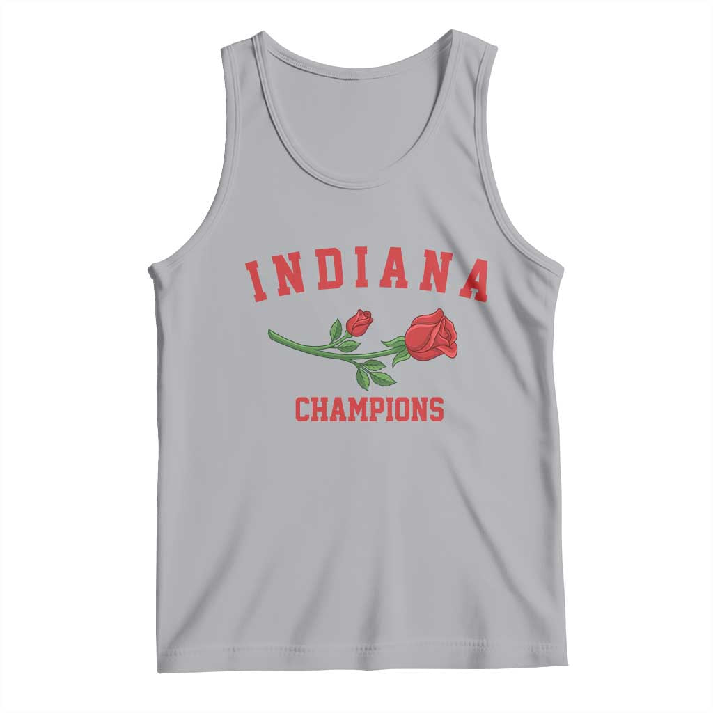 Indiana Champions Rose Hoosier State Graphic Tank Top Game Day Sports Pride TS02 Athletic Heather Print Your Wear