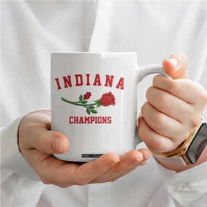 Indiana Champions Rose Hoosier State Graphic Coffee Mug Game Day Sports Pride TS02 Print Your Wear