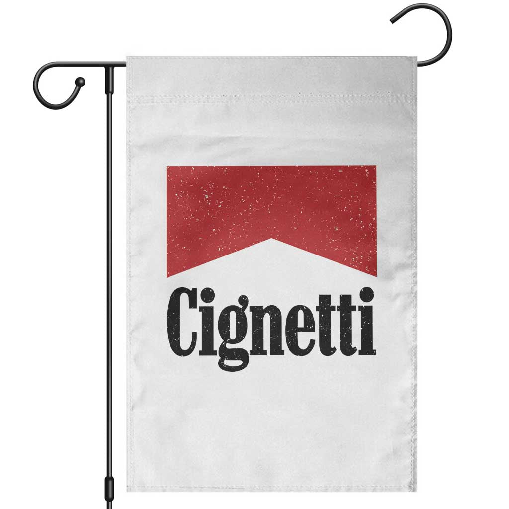 Cignetti Retro Red Box Garden Flag Indiana Game Day Sports Fan TS02 White Print Your Wear