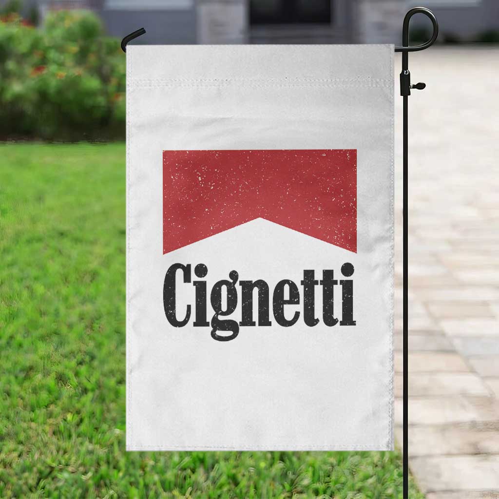 Cignetti Retro Red Box Garden Flag Indiana Game Day Sports Fan TS02 Print Your Wear