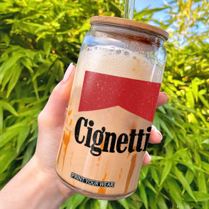 Cignetti Retro Red Box Glass Can Indiana Game Day Sports Fan TS02 White Print Your Wear