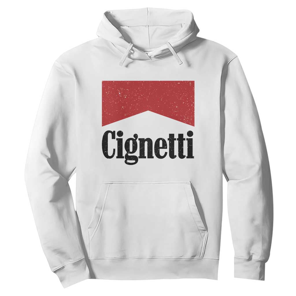 Cignetti Retro Red Box Hoodie Indiana Game Day Sports Fan TS02 White Print Your Wear