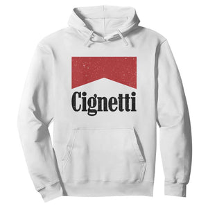 Cignetti Retro Red Box Hoodie Indiana Game Day Sports Fan TS02 White Print Your Wear