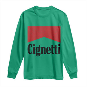 Cignetti Retro Red Box Long Sleeve Shirt Indiana Game Day Sports Fan TS02 Irish Green Print Your Wear
