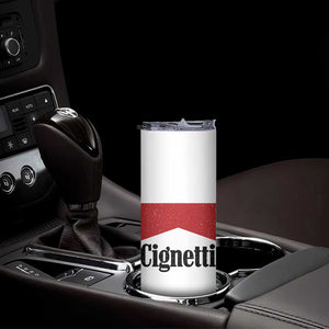 Cignetti Retro Red Box Skinny Tumbler Indiana Game Day Sports Fan TS02 Print Your Wear