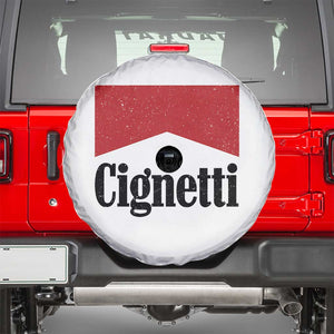 Cignetti Retro Red Box Spare Tire Cover Indiana Game Day Sports Fan TS02 White Print Your Wear