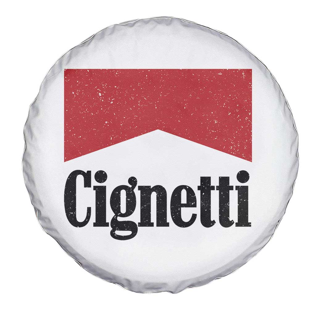 Cignetti Retro Red Box Spare Tire Cover Indiana Game Day Sports Fan TS02 Print Your Wear
