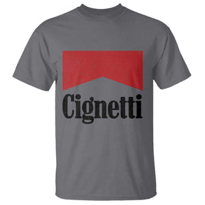 Cignetti Retro Red Box T Shirt Indiana Game Day Sports Fan TS02 Charcoal Print Your Wear
