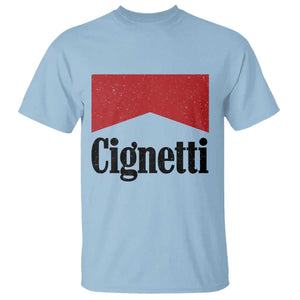 Cignetti Retro Red Box T Shirt Indiana Game Day Sports Fan TS02 Light Blue Print Your Wear