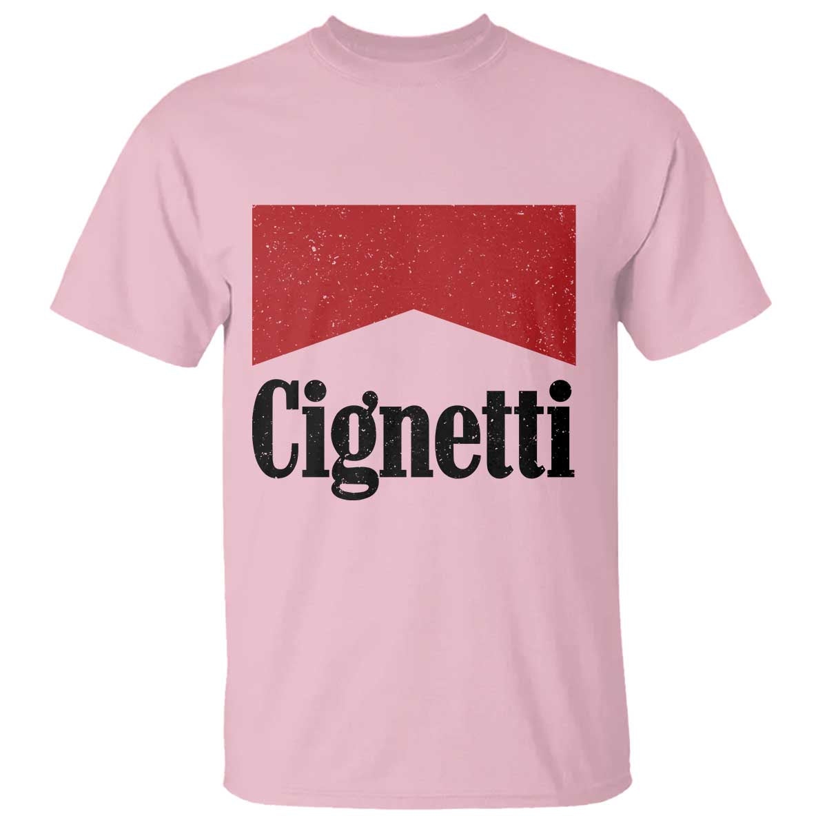 Cignetti Retro Red Box T Shirt Indiana Game Day Sports Fan TS02 Light Pink Print Your Wear