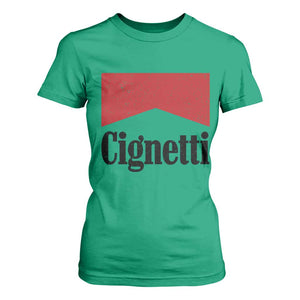 Cignetti Retro Red Box T Shirt For Women Indiana Game Day Sports Fan TS02 Irish Green Print Your Wear