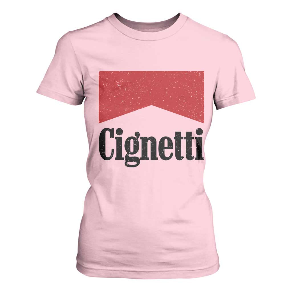 Cignetti Retro Red Box T Shirt For Women Indiana Game Day Sports Fan TS02 Light Pink Print Your Wear