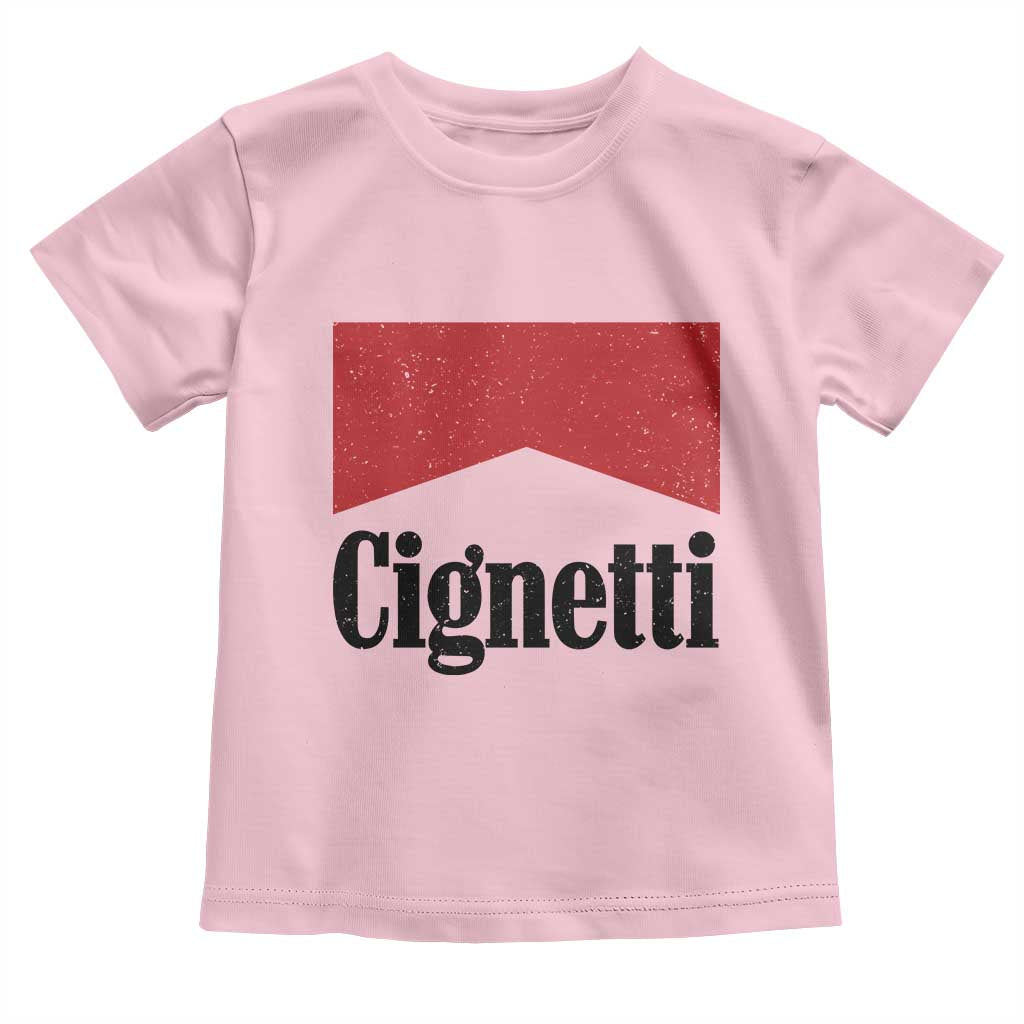 Cignetti Retro Red Box Toddler T Shirt Indiana Game Day Sports Fan TS02 Light Pink Print Your Wear