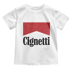 Cignetti Retro Red Box Toddler T Shirt Indiana Game Day Sports Fan TS02 White Print Your Wear