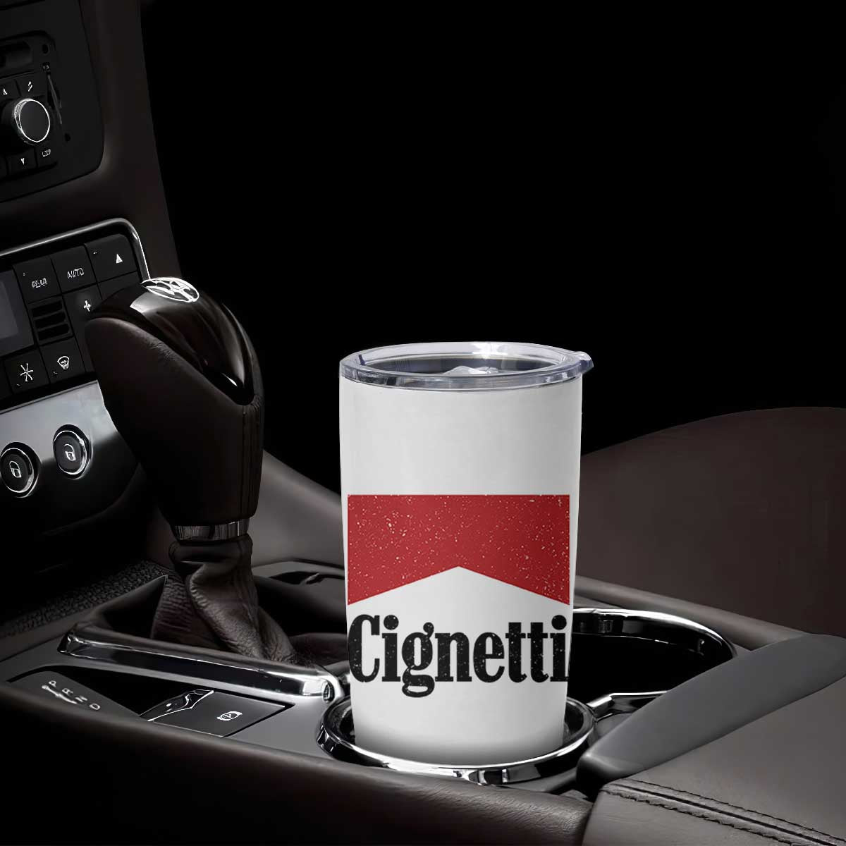 Cignetti Retro Red Box Tumbler Cup Indiana Game Day Sports Fan TS02 Print Your Wear