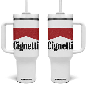 Cignetti Retro Red Box Tumbler With Handle Indiana Game Day Sports Fan TS02 One Size: 40 oz White Print Your Wear