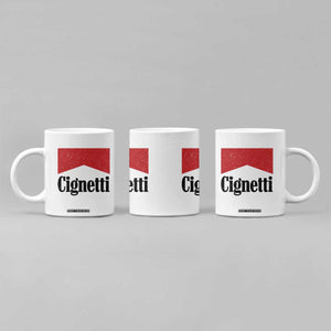 Cignetti Retro Red Box Coffee Mug Indiana Game Day Sports Fan TS02 Print Your Wear