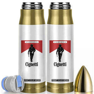 Cignetti Walking Retro Red Box Bullet Tumbler Indiana Game Day Sports Fan TS02 White Print Your Wear