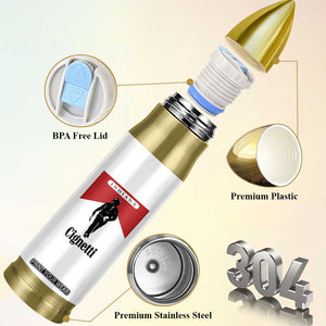Cignetti Walking Retro Red Box Bullet Tumbler Indiana Game Day Sports Fan TS02 Print Your Wear