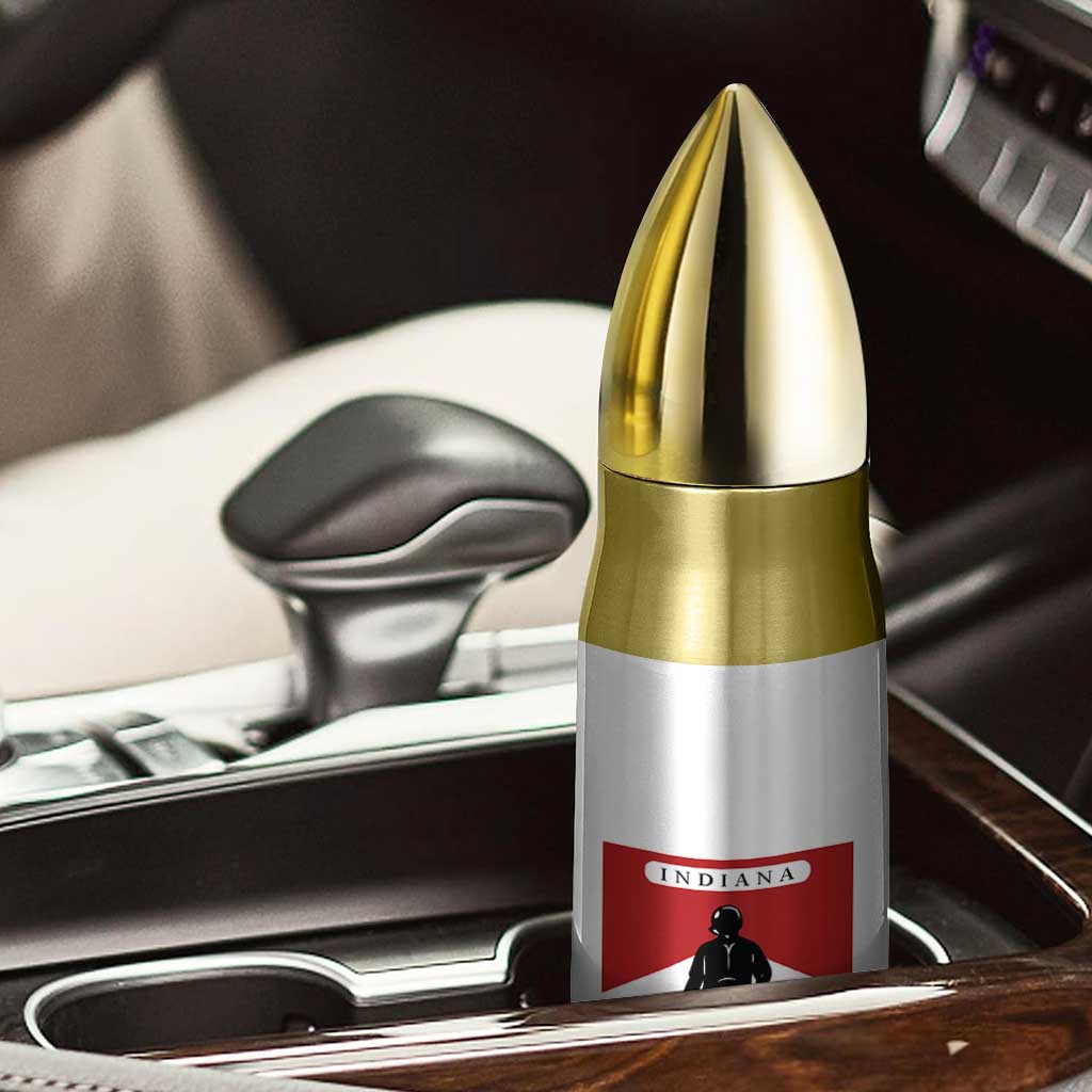 Cignetti Walking Retro Red Box Bullet Tumbler Indiana Game Day Sports Fan TS02 Print Your Wear