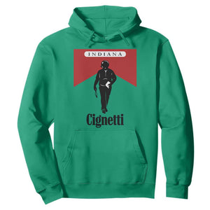 Cignetti Walking Retro Red Box Hoodie Indiana Game Day Sports Fan TS02 Irish Green Print Your Wear